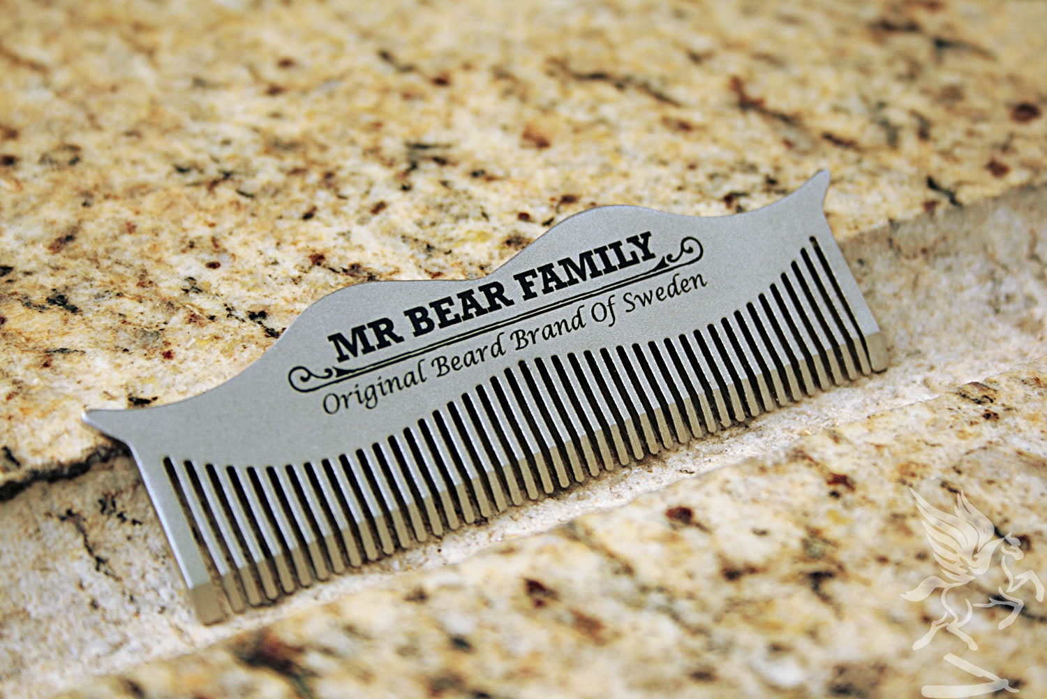 MR BEARD FAMILY - Pettine in acciaio